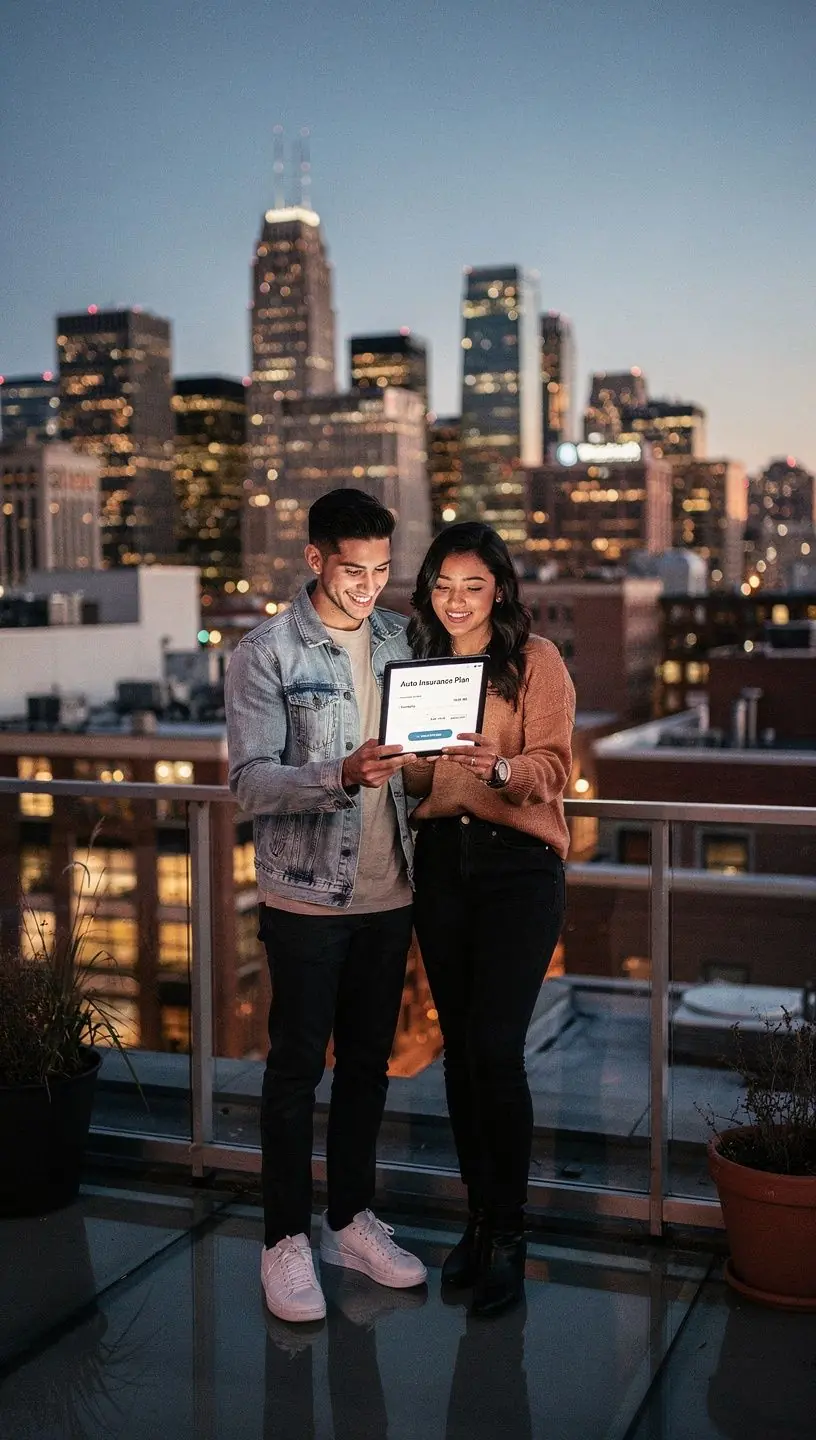 Graficzna prezentacja różnych typów ubezpieczeń komunikacyjnych.